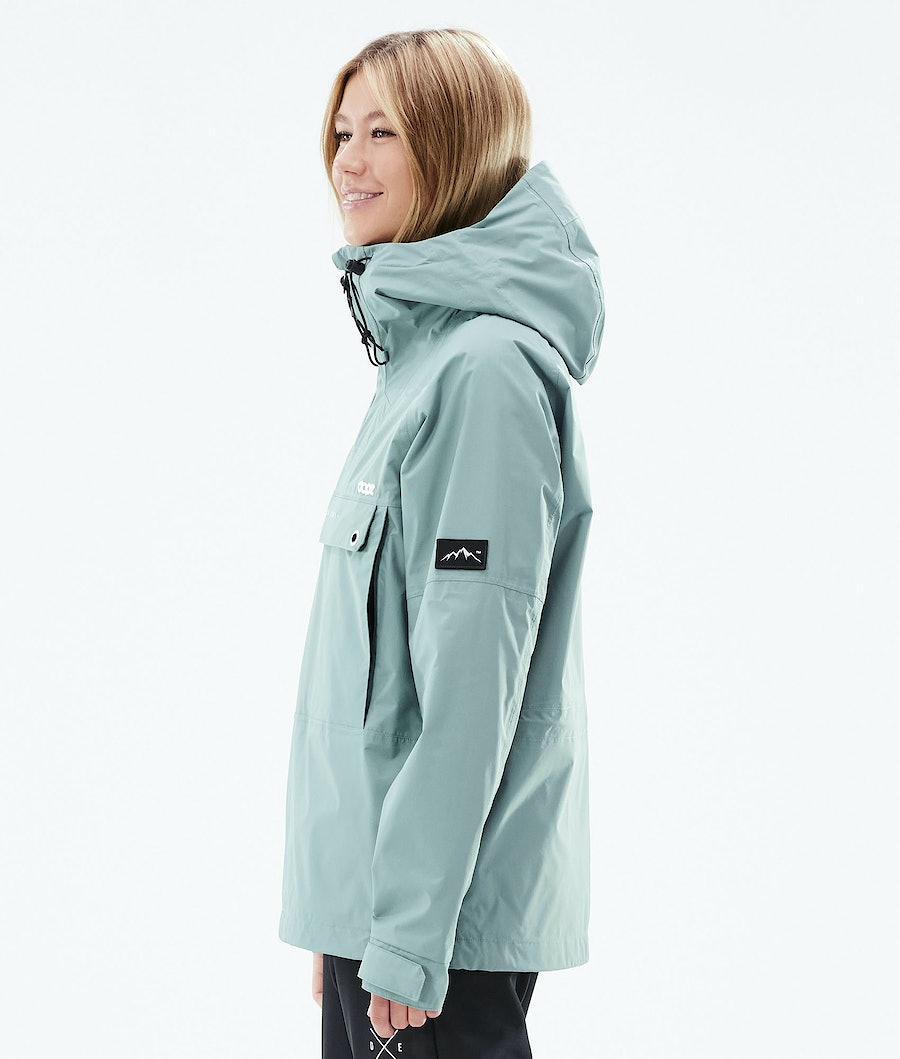 Chaqueta Esquí Dope Hiker Light W Mujer Verde | 138-FCXYNB