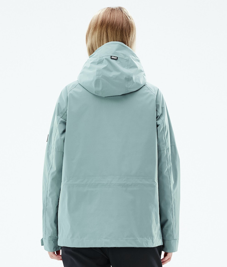 Chaqueta Esquí Dope Hiker Light W Mujer Verde | 138-FCXYNB