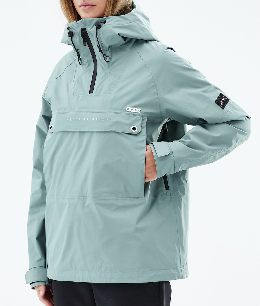 Chaqueta Esquí Dope Hiker Light W Mujer Verde | 138-FCXYNB