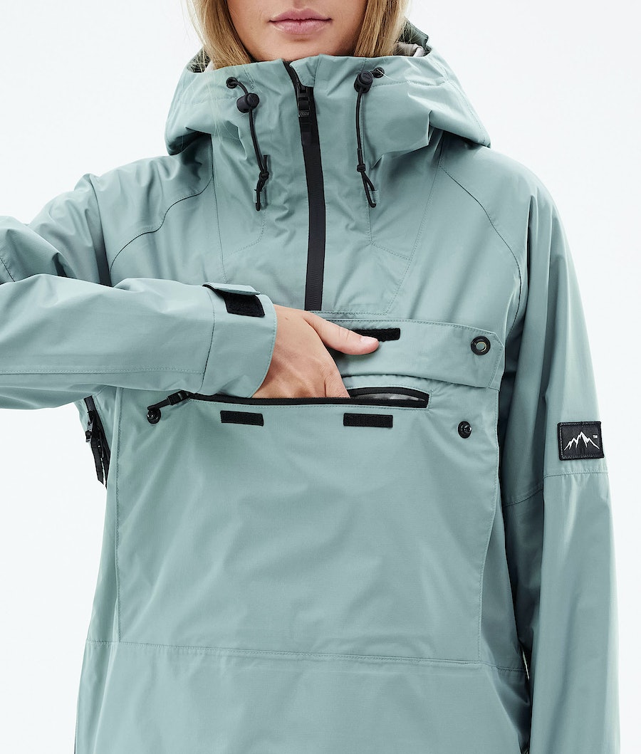 Chaqueta Esquí Dope Hiker Light W Mujer Verde | 138-FCXYNB