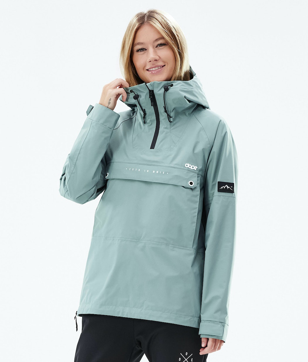 Chaqueta Esquí Dope Hiker Light W Mujer Verde | 138-FCXYNB
