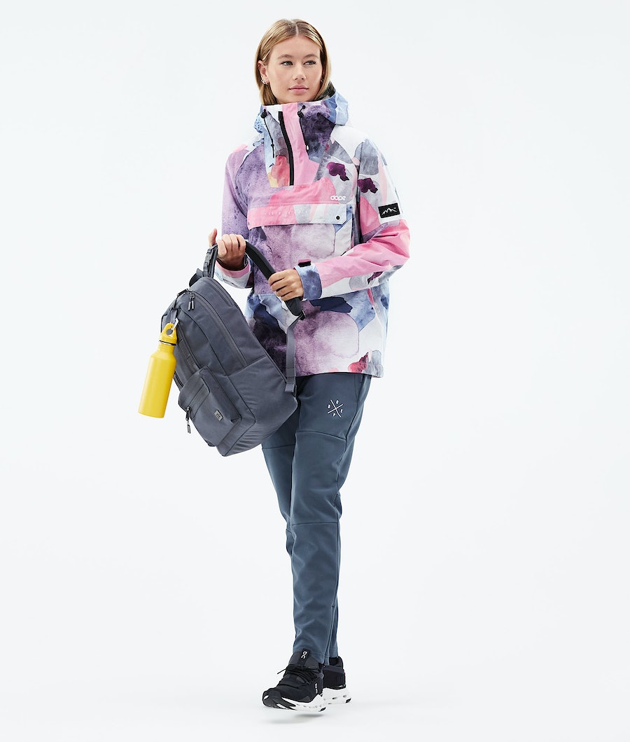 Chaqueta Esquí Dope Hiker Light W Mujer Multicolor Rosas | 723-XREQPH