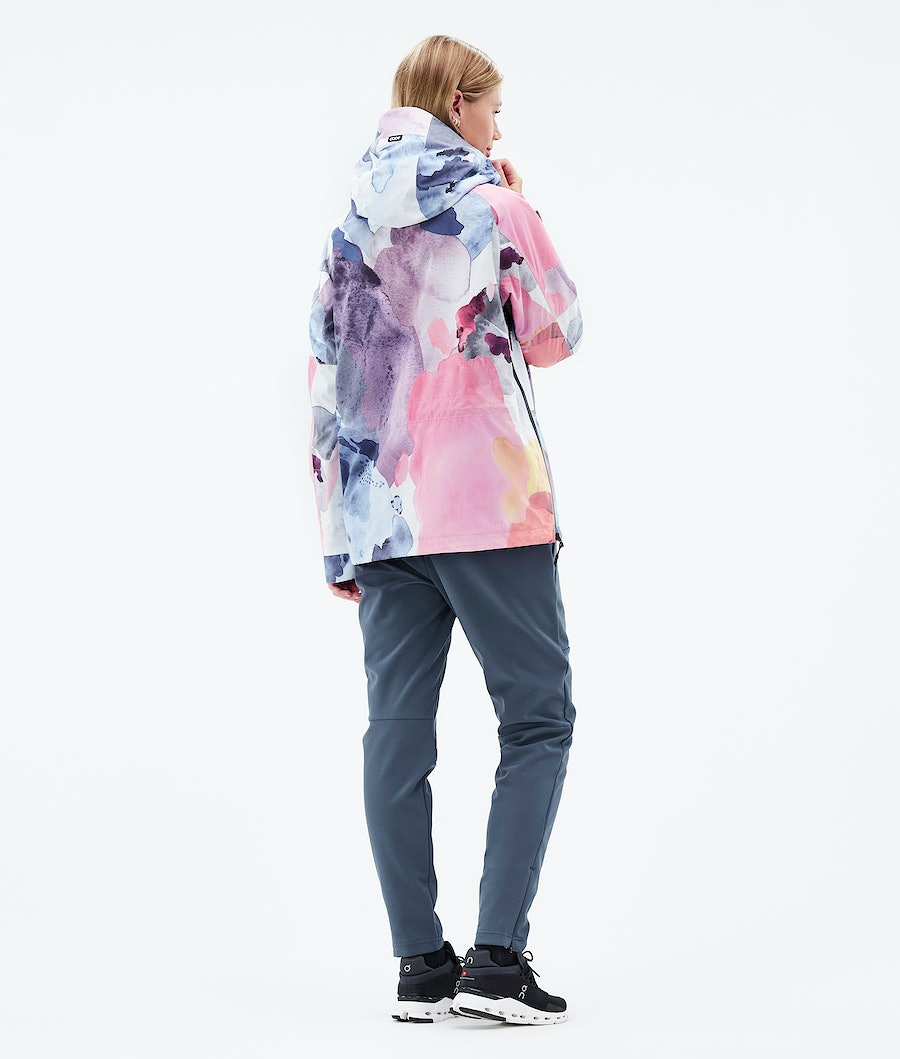 Chaqueta Esquí Dope Hiker Light W Mujer Multicolor Rosas | 723-XREQPH