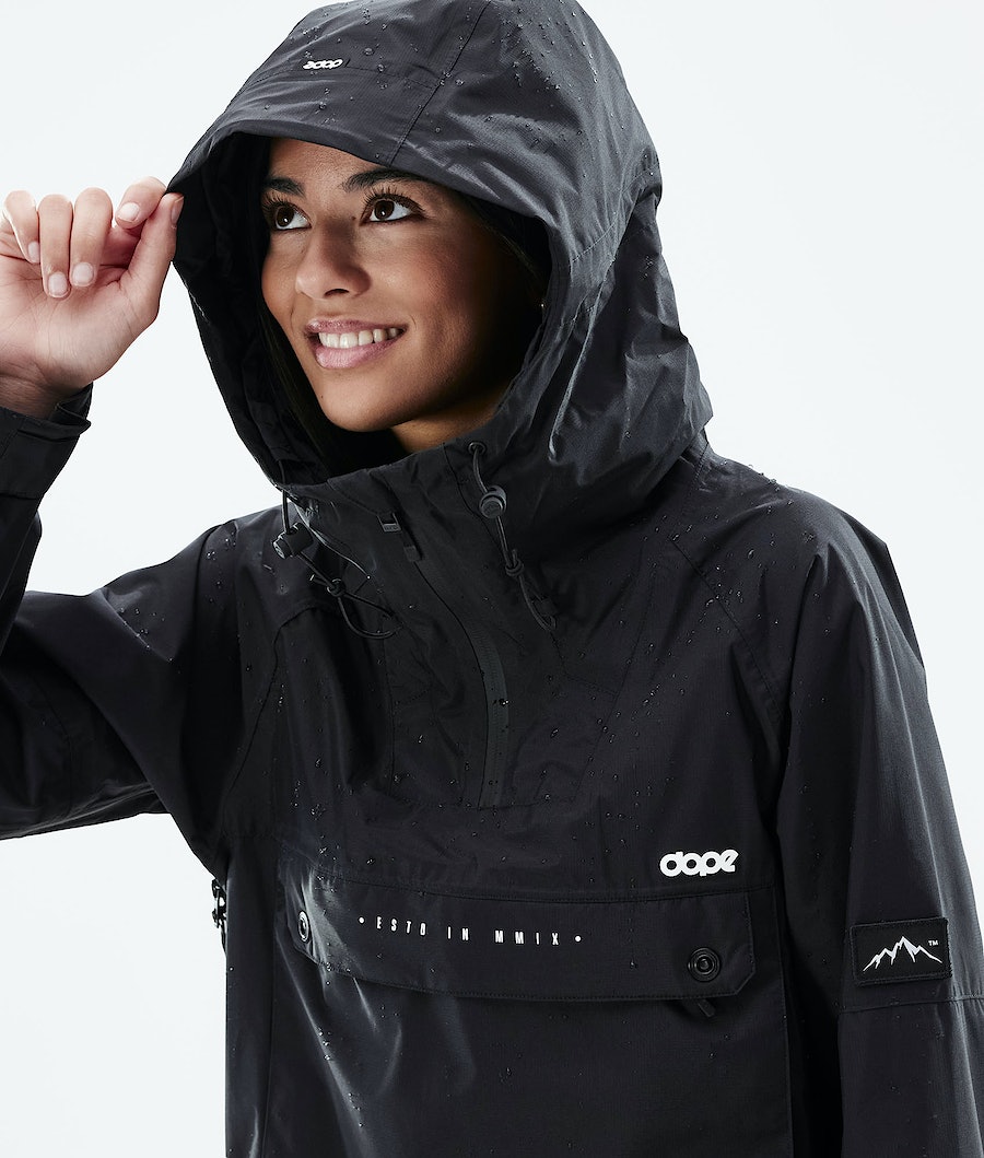 Chaqueta Esquí Dope Hiker Light W Mujer Negras | 957-KOZQBN