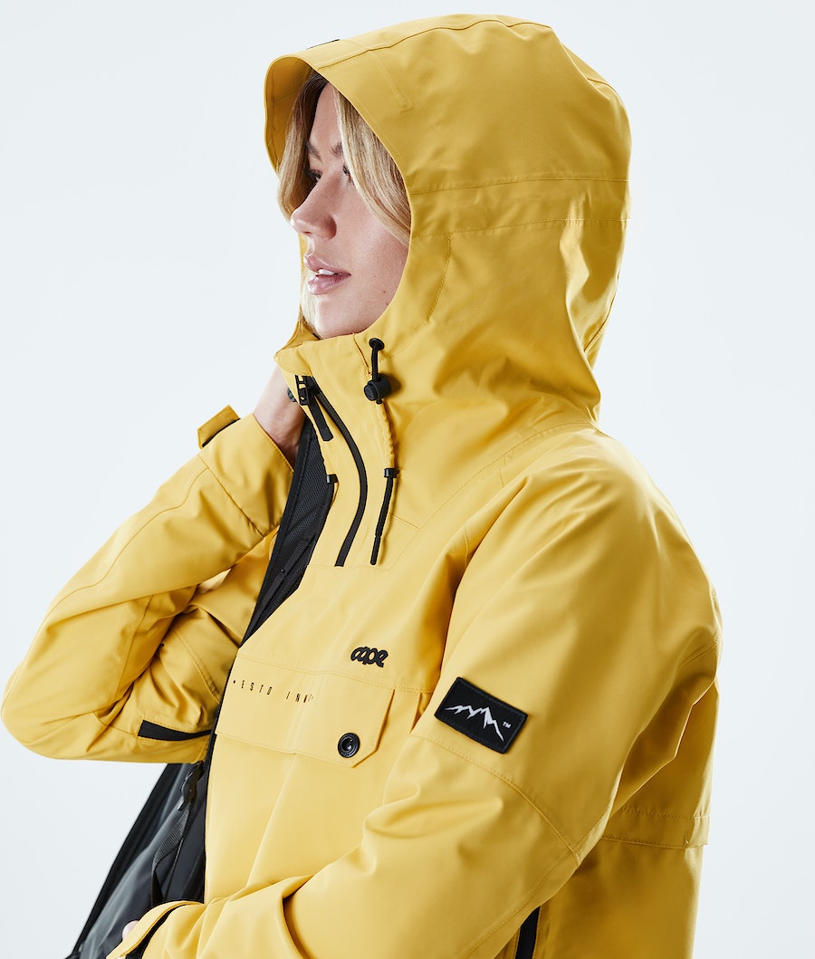 Chaqueta Esquí Dope Hiker W Mujer Amarillo | 073-QEIZYW