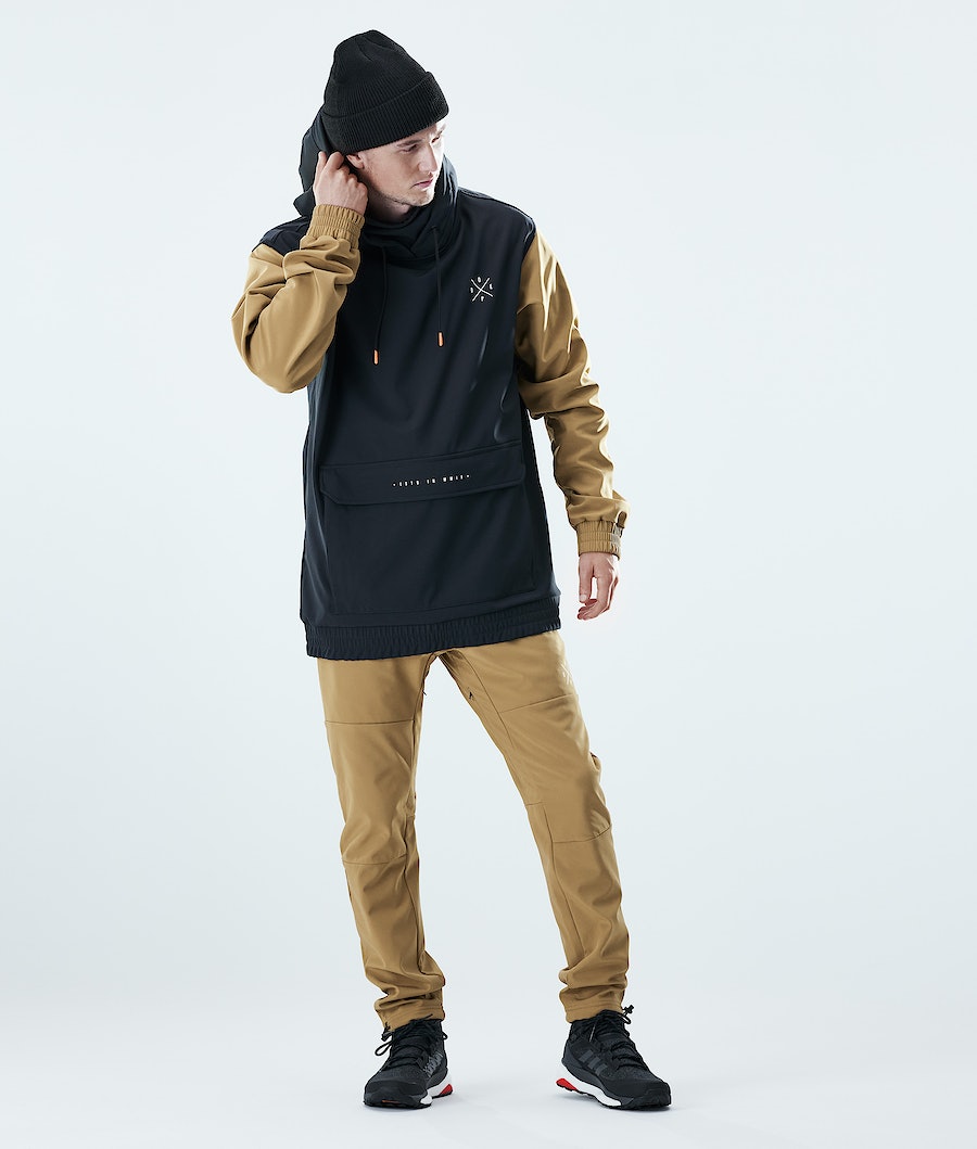 Chaqueta Esquí Dope Nomad Hombre Doradas Negras | 896-ZRNSWV