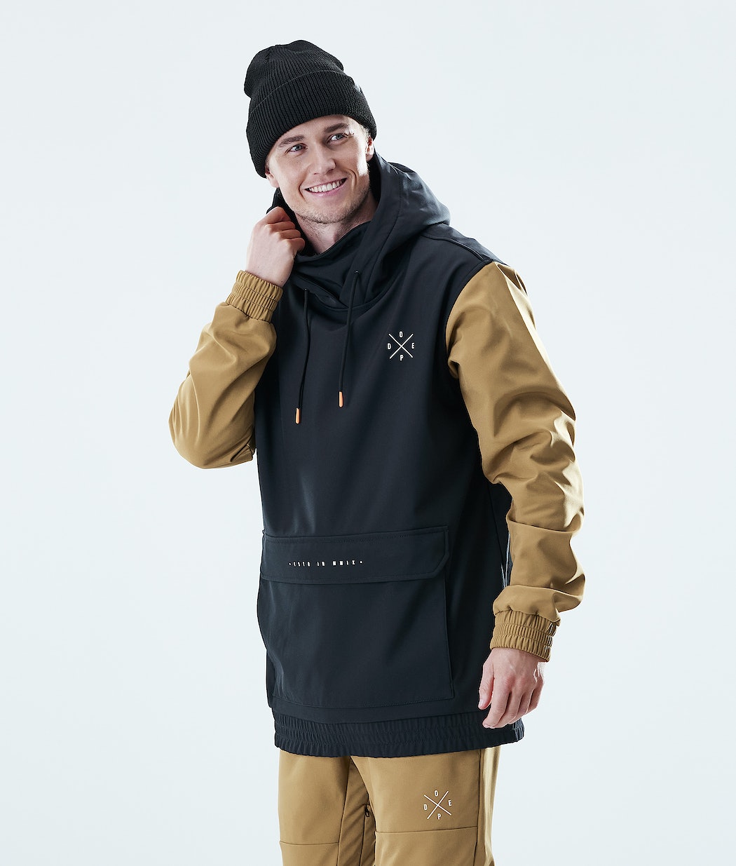 Chaqueta Esquí Dope Nomad Hombre Doradas Negras | 896-ZRNSWV