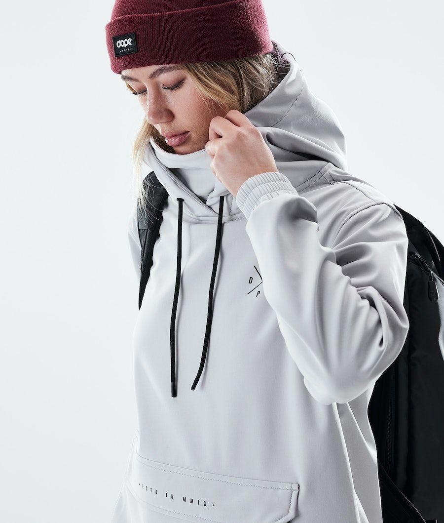 Chaqueta Esquí Dope Nomad W Mujer Gris Claro | 517-BNEDAJ