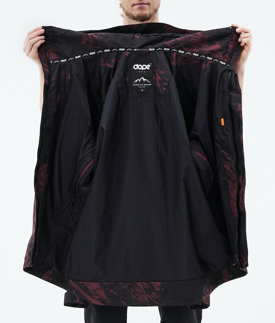 Chaqueta Esquí Dope Ranger Light Hombre Burdeos | 591-NMSBTY