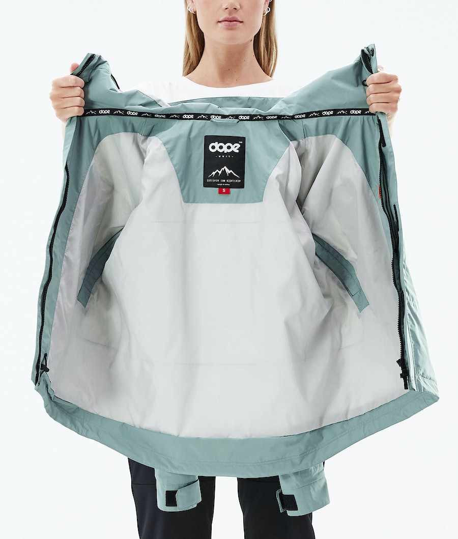 Chaqueta Esquí Dope Ranger Light W Mujer Verde | 946-DUPIOC