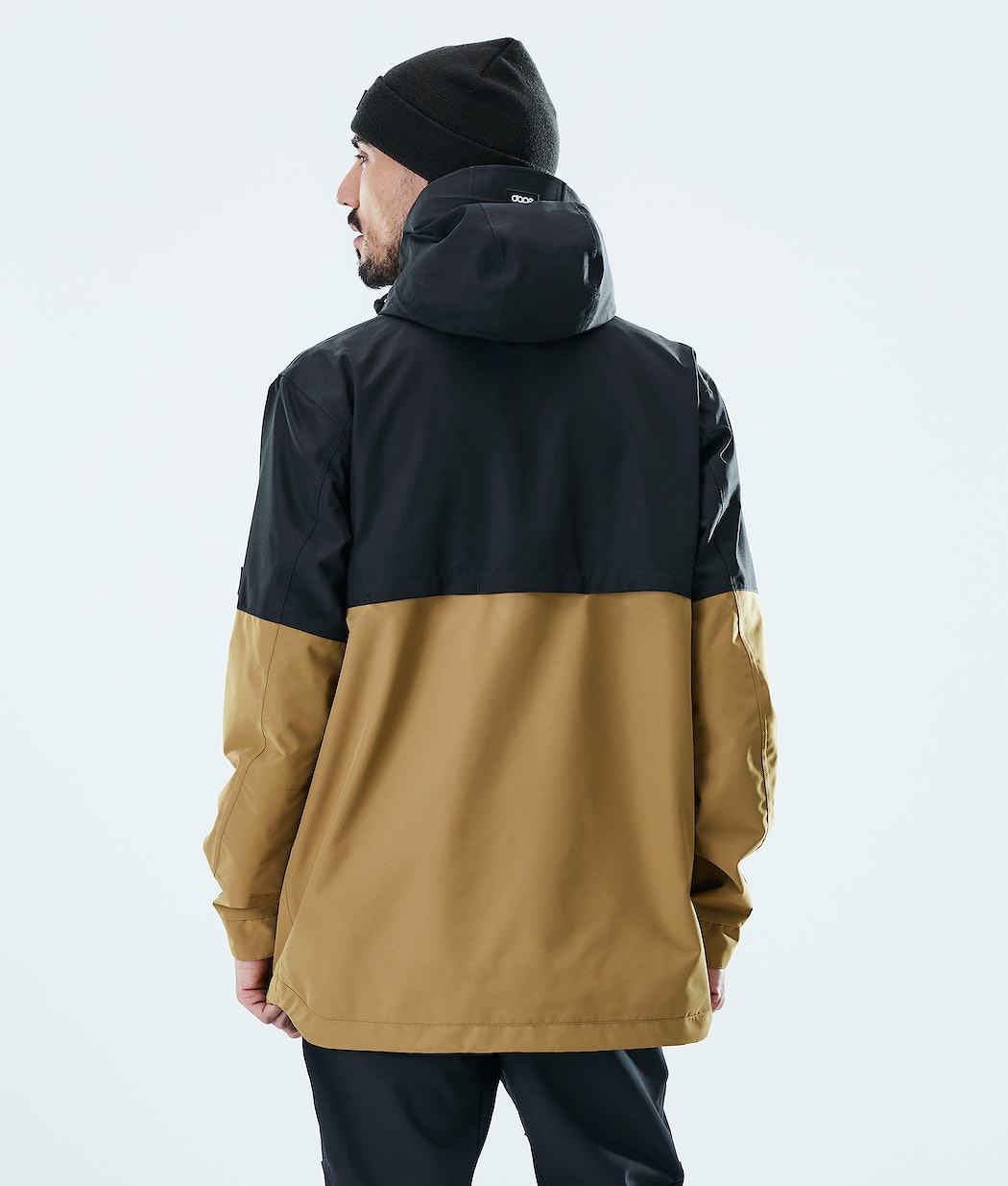 Chaqueta Esquí Dope Trekker Hombre Negras Doradas | 380-XTIGZB