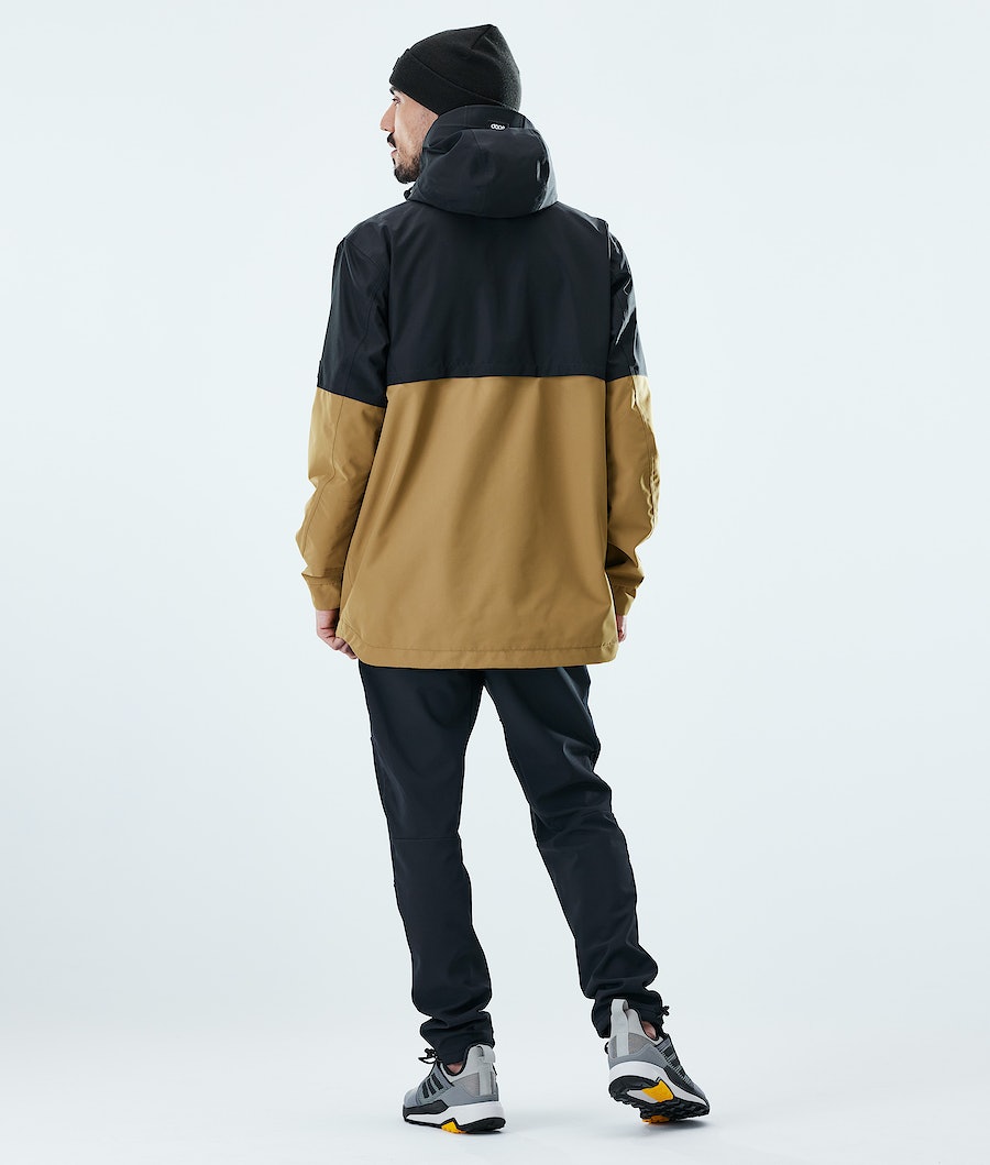 Chaqueta Esquí Dope Trekker Hombre Negras Doradas | 380-XTIGZB