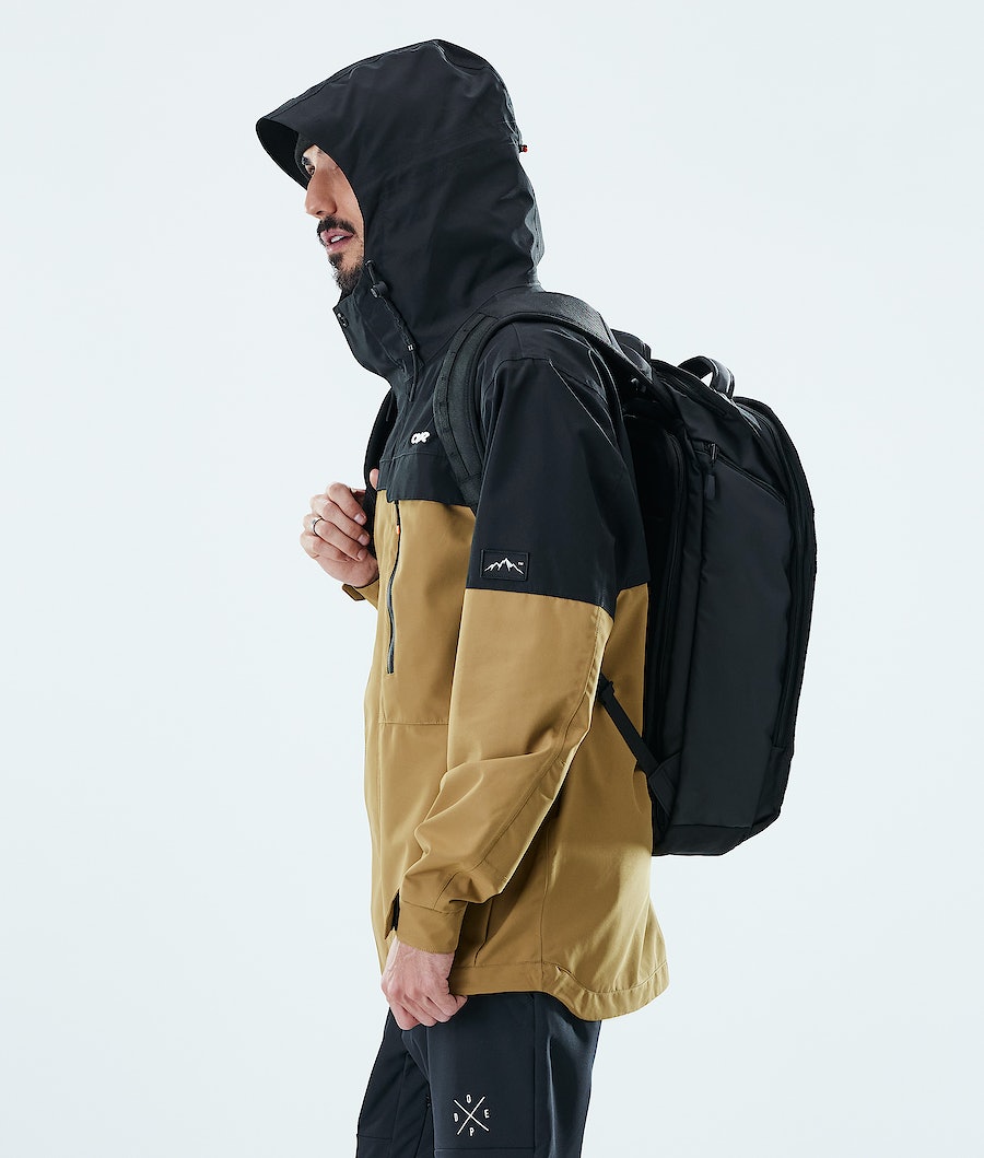 Chaqueta Esquí Dope Trekker Hombre Negras Doradas | 380-XTIGZB