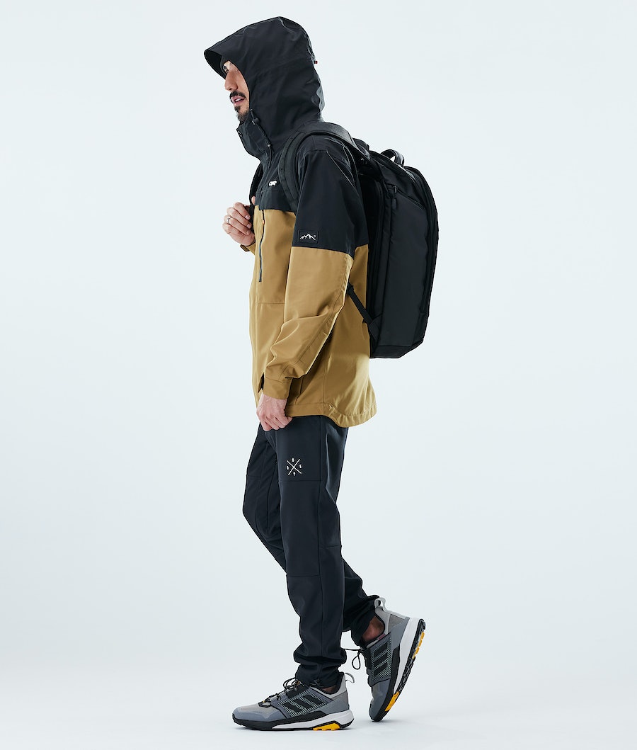 Chaqueta Esquí Dope Trekker Hombre Negras Doradas | 380-XTIGZB
