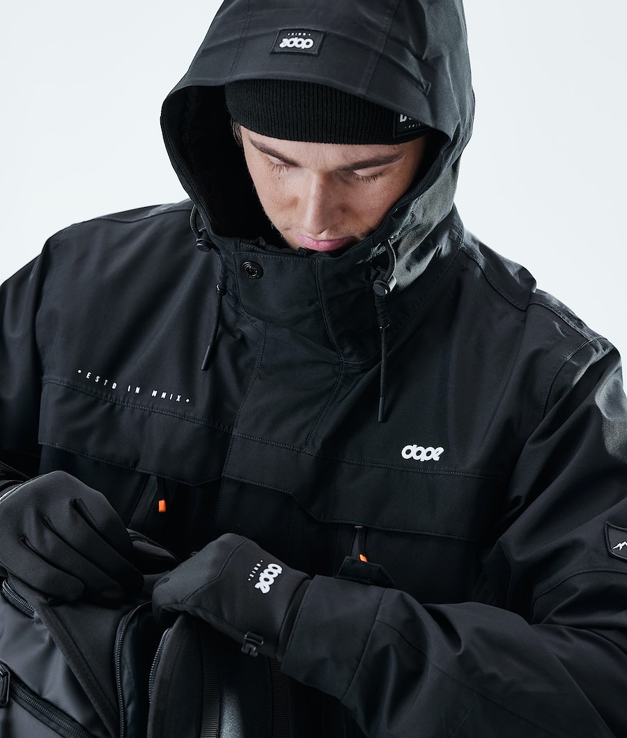 Chaqueta Esquí Dope Trekker Hombre Negras | 718-QJCZWD
