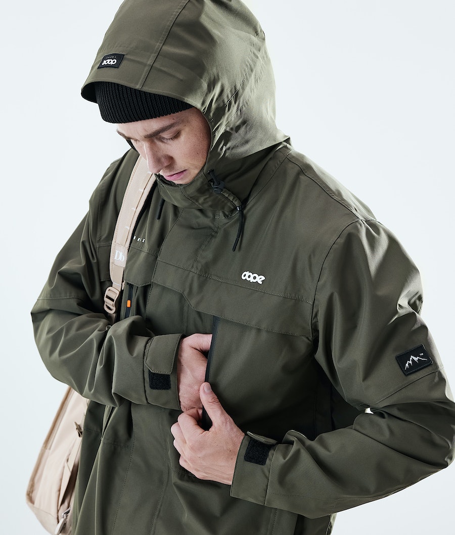 Chaqueta Esquí Dope Trekker Hombre Verde Oliva Verde | 709-RXIZVP