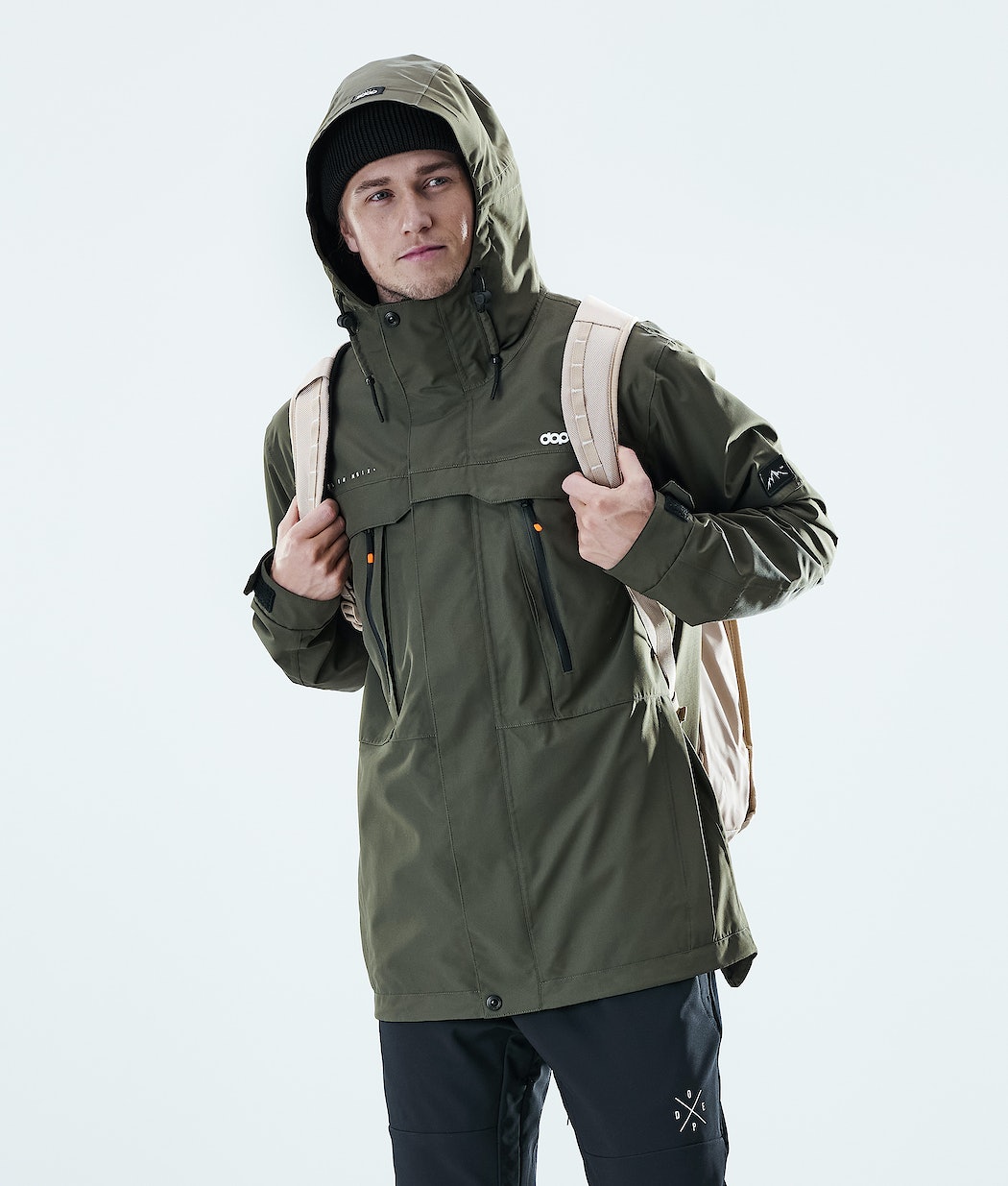 Chaqueta Esquí Dope Trekker Hombre Verde Oliva Verde | 709-RXIZVP