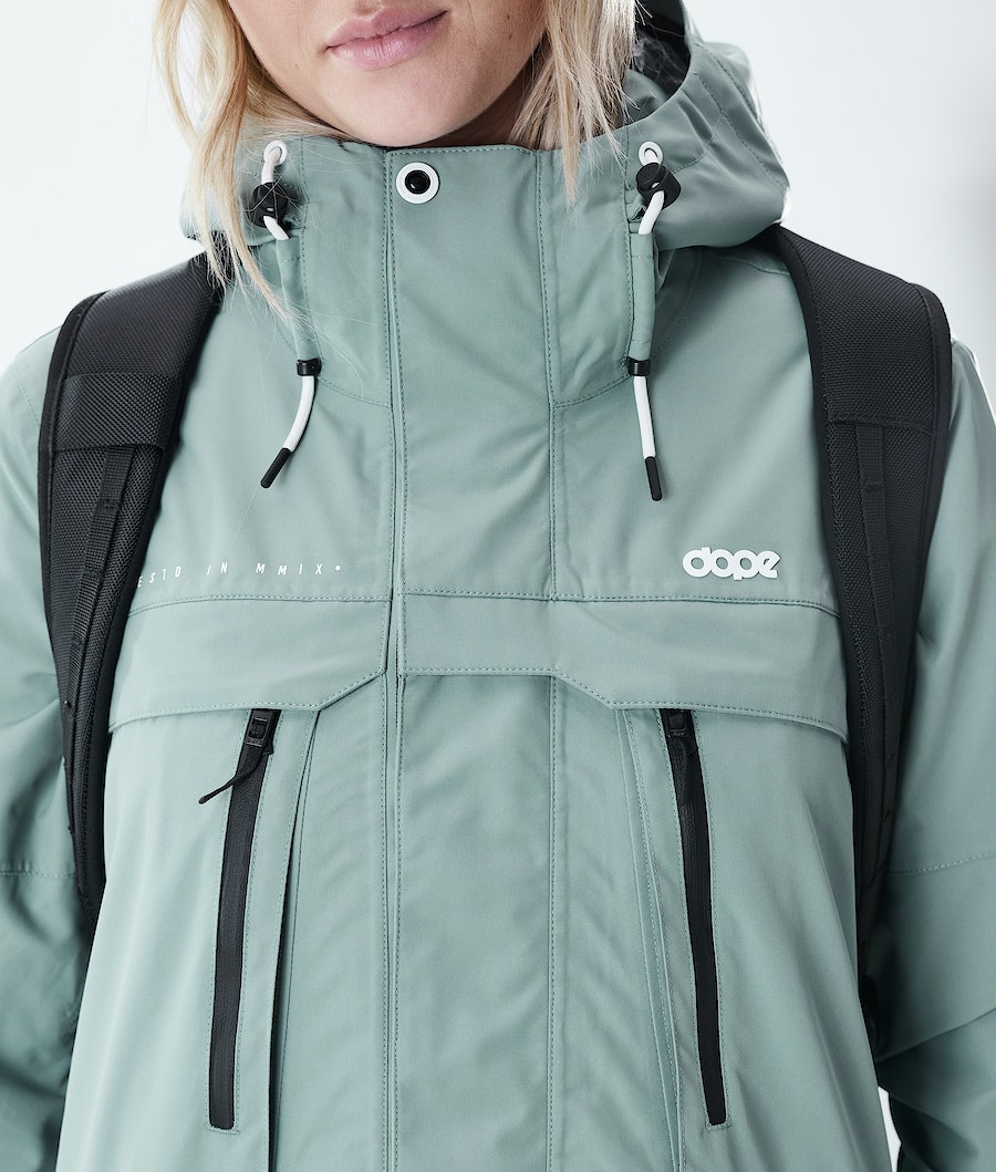 Chaqueta Esquí Dope Trekker W Mujer Verde | 291-UHOYVG