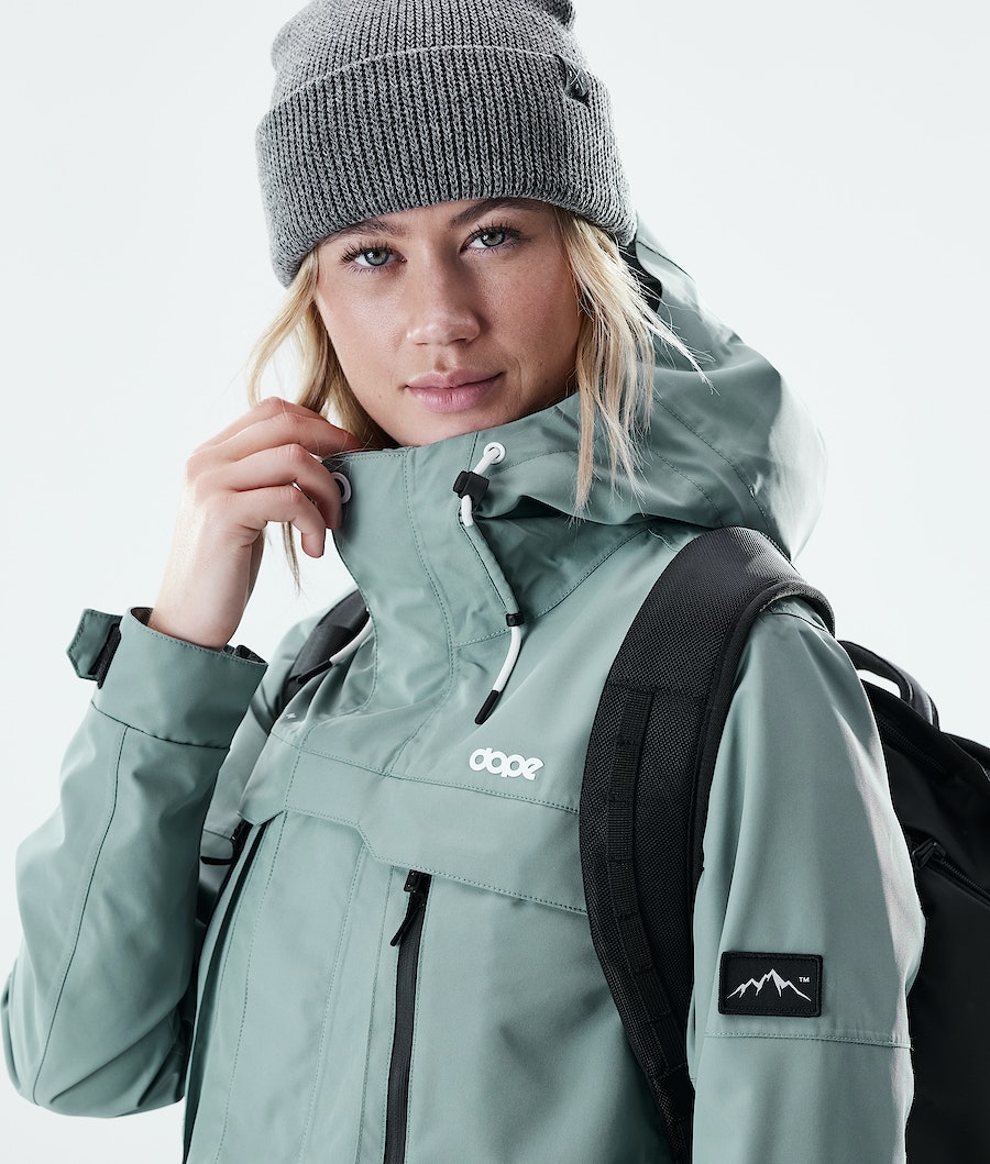 Chaqueta Esquí Dope Trekker W Mujer Verde | 291-UHOYVG