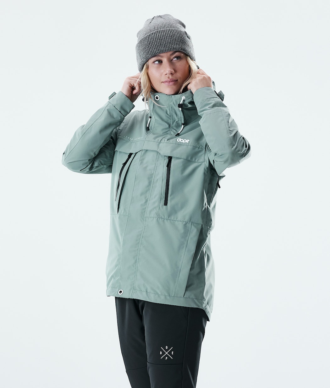 Chaqueta Esquí Dope Trekker W Mujer Verde | 291-UHOYVG