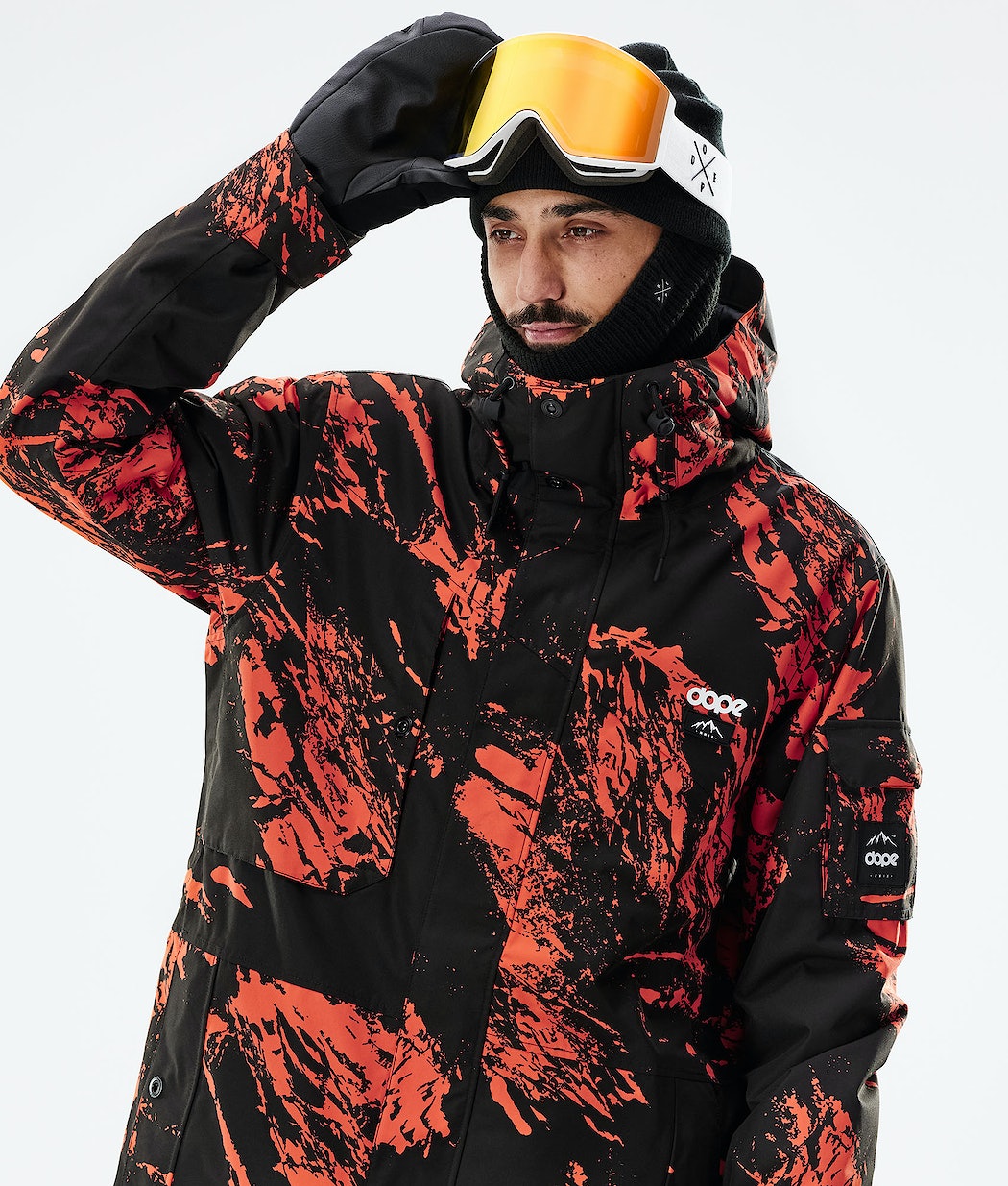 Chaqueta Snowboard Dope Adept 2021 Hombre Naranjas | 642-CVHWPQ