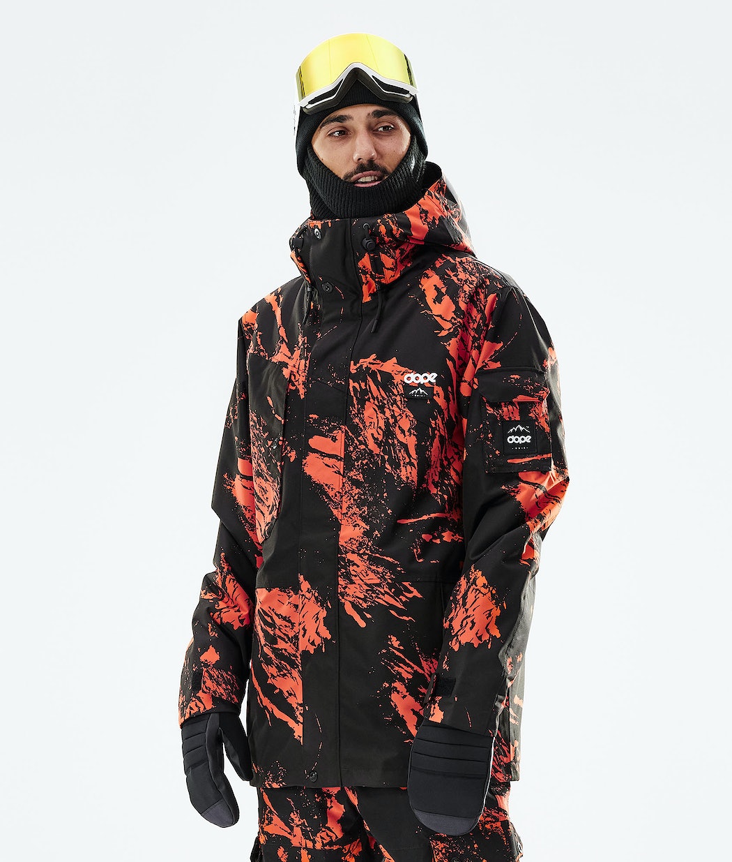 Chaqueta Snowboard Dope Adept 2021 Hombre Naranjas | 642-CVHWPQ