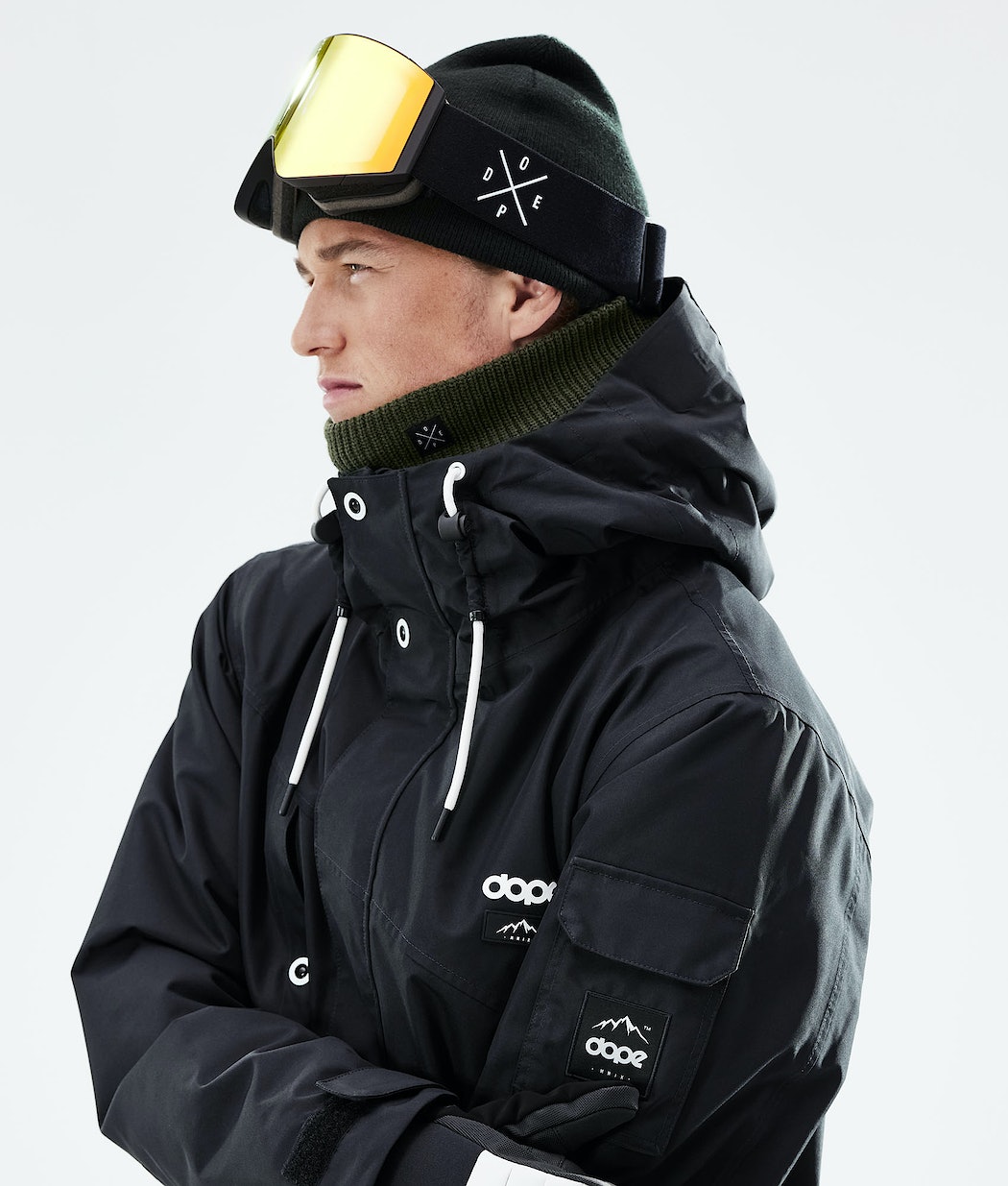 Chaqueta Snowboard Dope Adept 2021 Hombre Negras | 741-GQHOAF