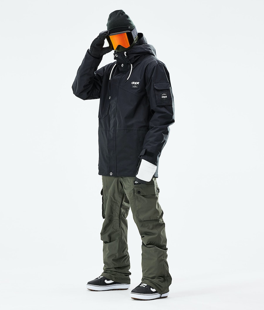 Chaqueta Snowboard Dope Adept 2021 Hombre Negras | 741-GQHOAF