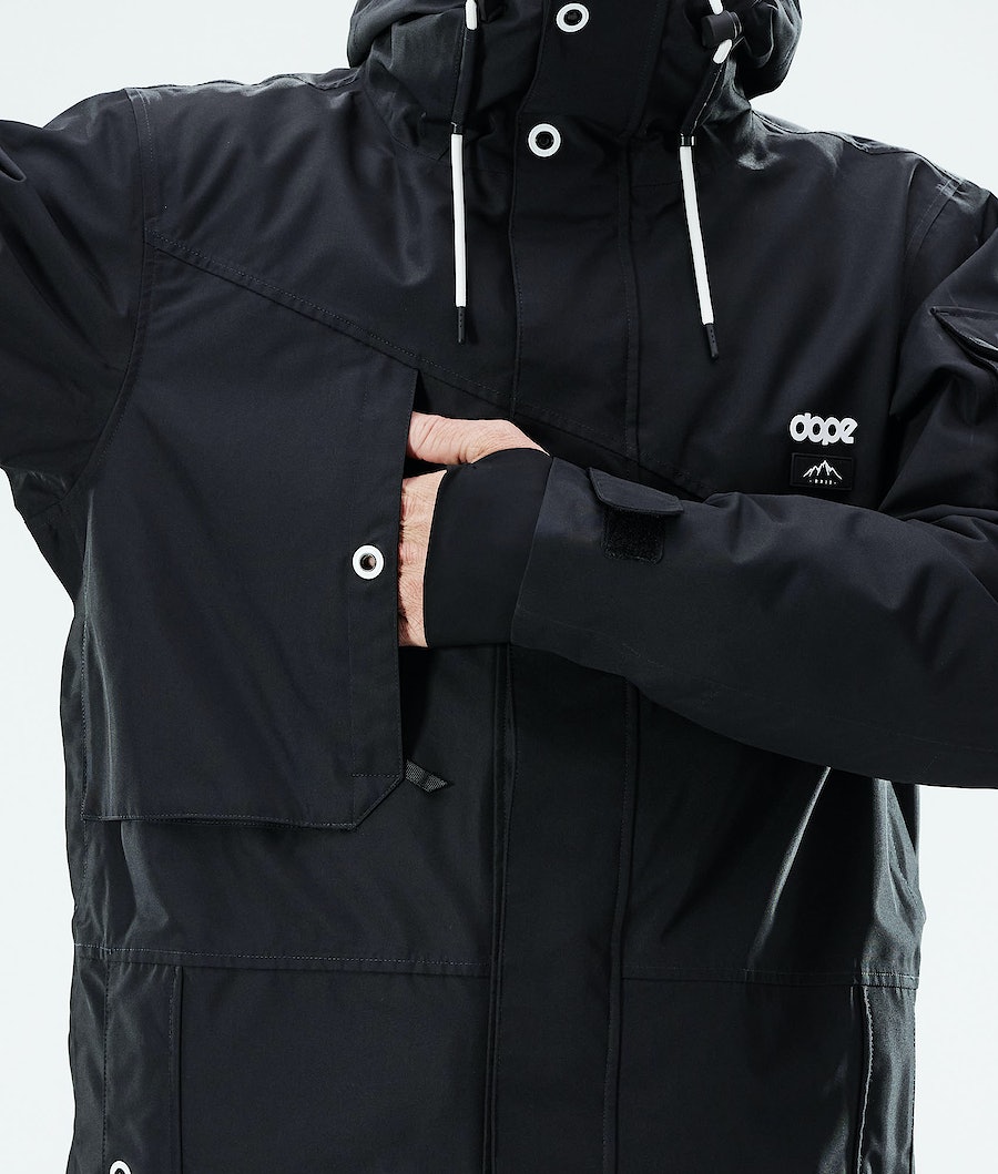 Chaqueta Snowboard Dope Adept 2021 Hombre Negras | 741-GQHOAF