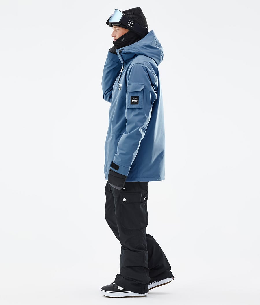 Chaqueta Snowboard Dope Adept Hombre Azules Gris | 382-UZVFKS