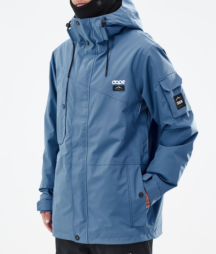 Chaqueta Snowboard Dope Adept Hombre Azules Gris | 382-UZVFKS