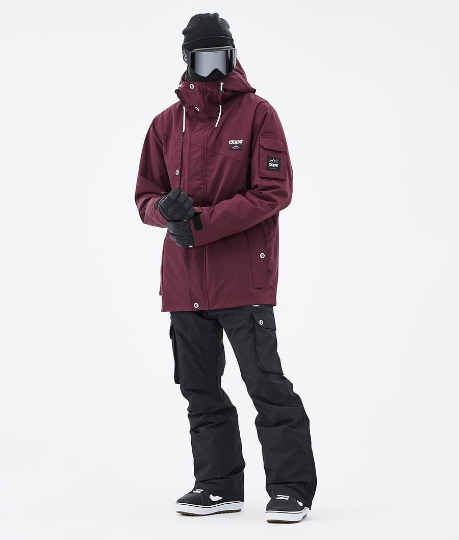 Chaqueta Snowboard Dope Adept Hombre Burdeos | 095-YKCEDX