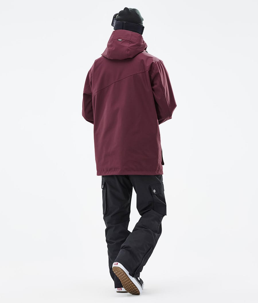Chaqueta Snowboard Dope Adept Hombre Burdeos | 095-YKCEDX