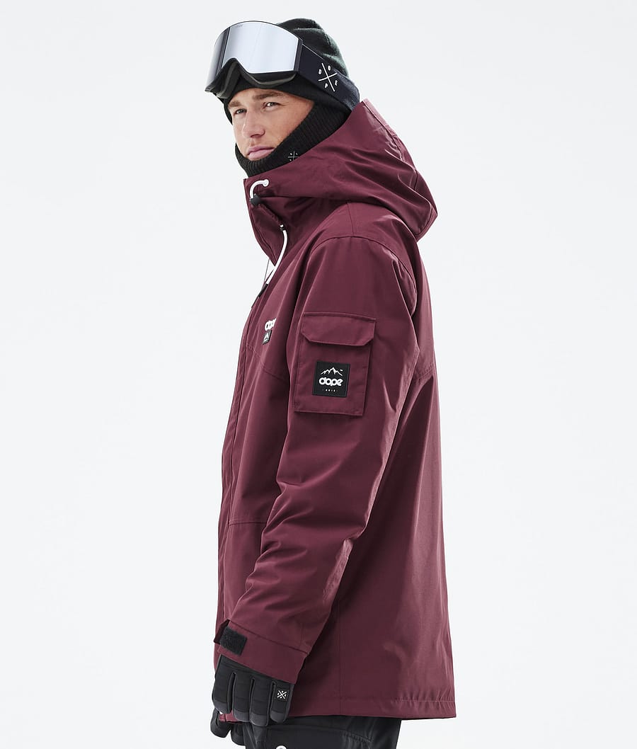 Chaqueta Snowboard Dope Adept Hombre Burdeos | 095-YKCEDX
