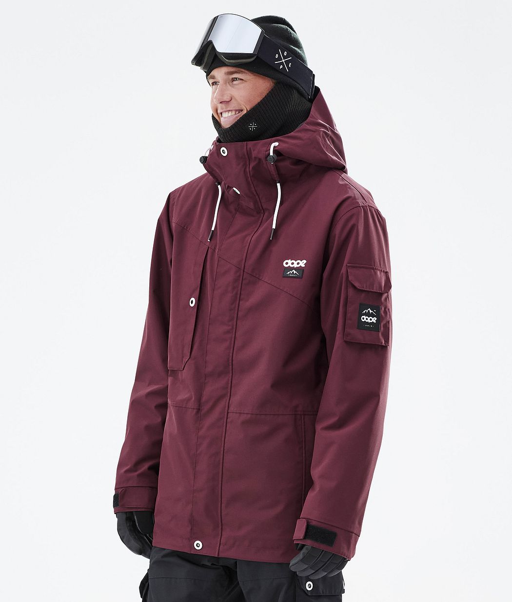 Chaqueta Snowboard Dope Adept Hombre Burdeos | 095-YKCEDX