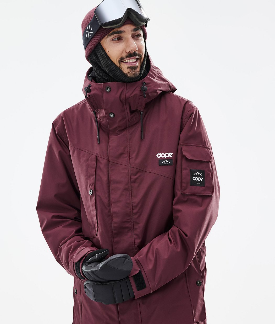 Chaqueta Snowboard Dope Adept Hombre Burdeos | 623-RGMPLA