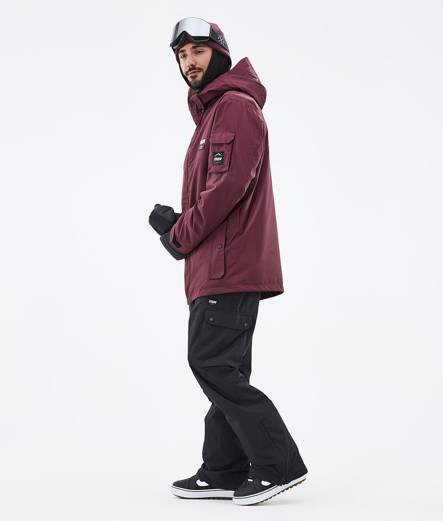 Chaqueta Snowboard Dope Adept Hombre Burdeos | 623-RGMPLA