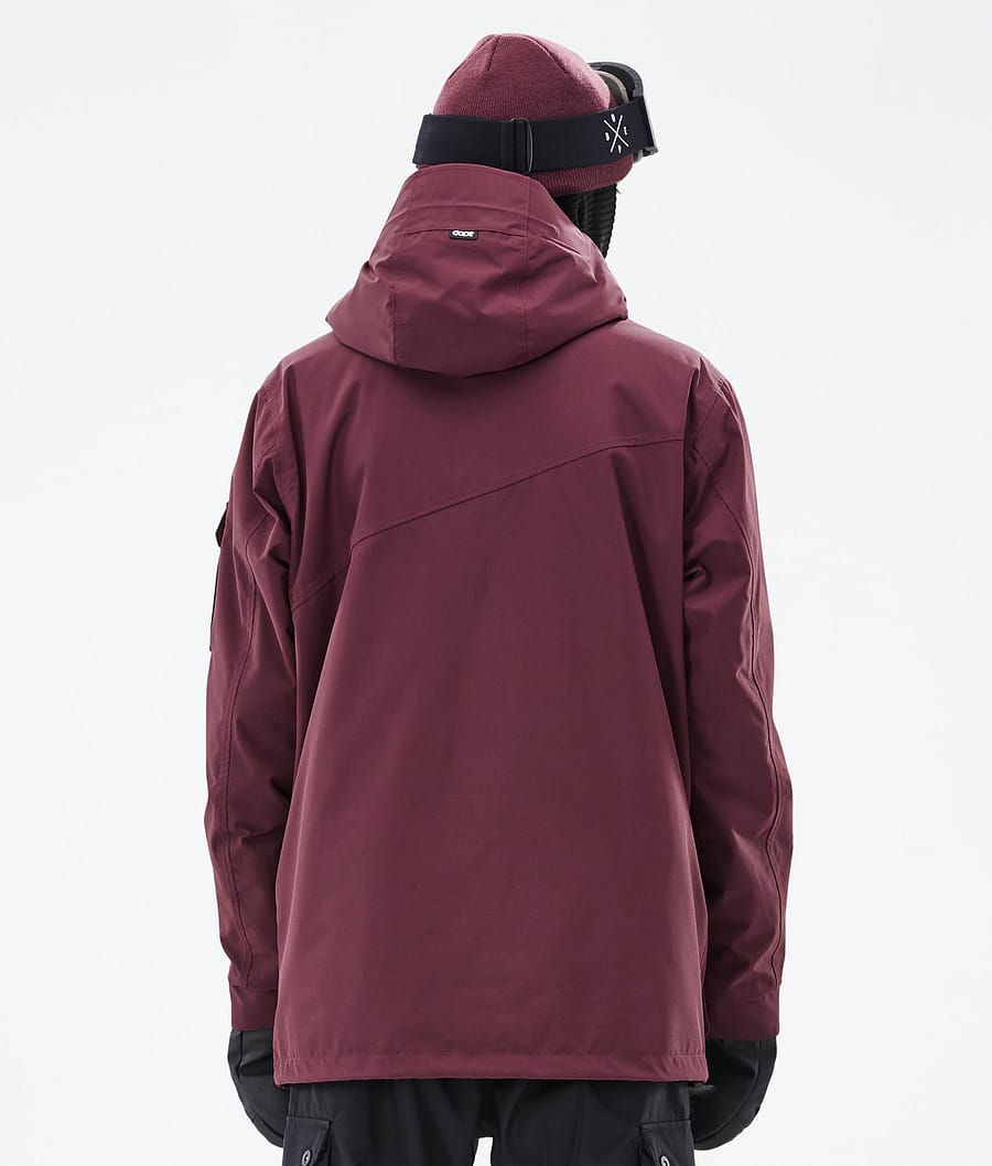 Chaqueta Snowboard Dope Adept Hombre Burdeos | 623-RGMPLA