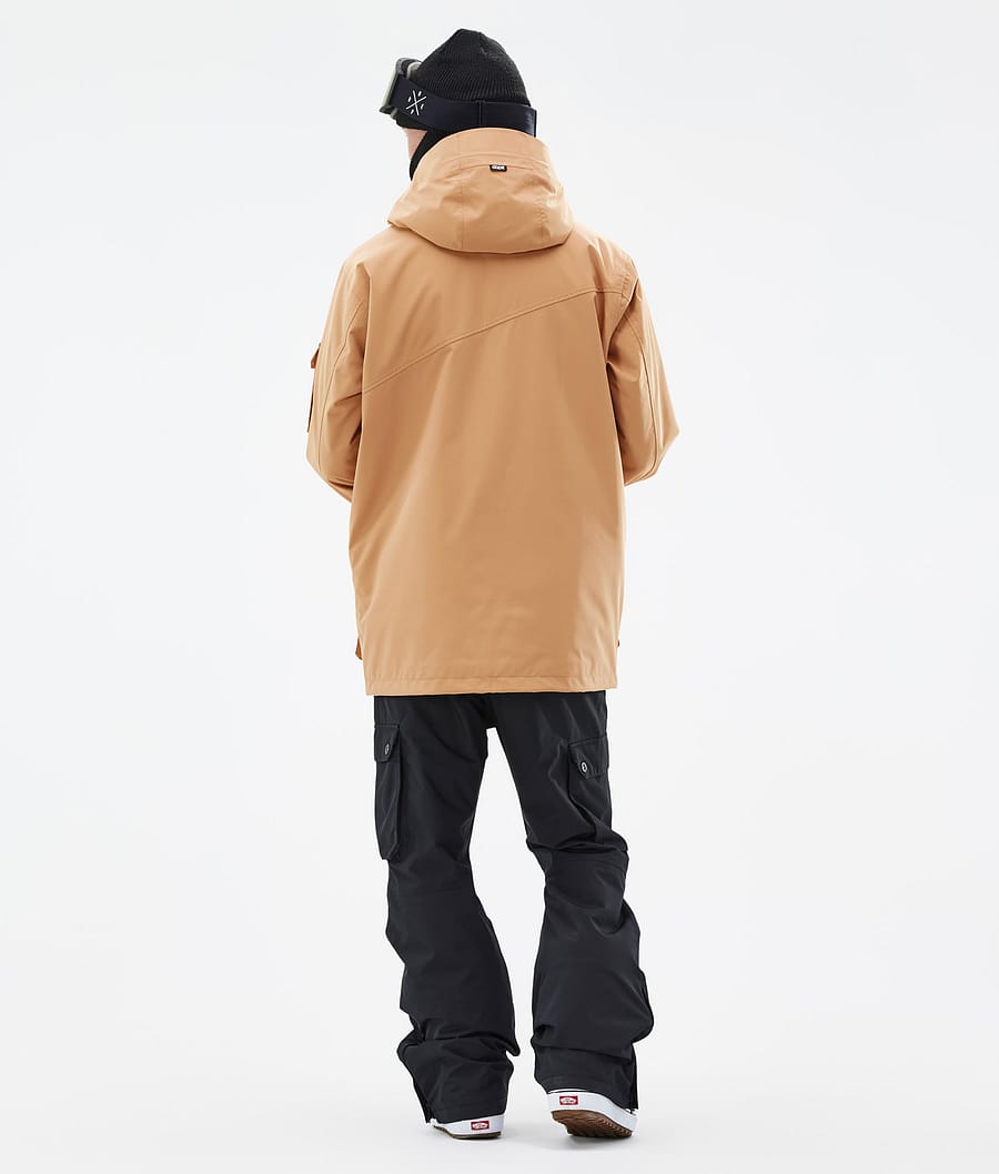 Chaqueta Snowboard Dope Adept Hombre Kaki Amarillo | 265-IWLFAB