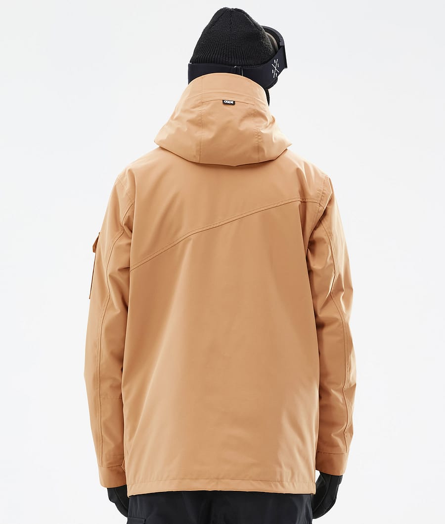 Chaqueta Snowboard Dope Adept Hombre Kaki Amarillo | 265-IWLFAB