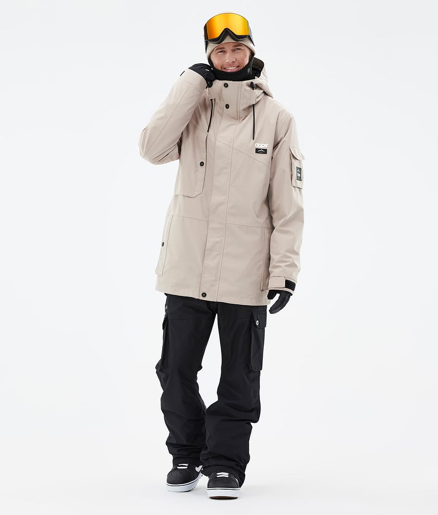 Chaqueta Snowboard Dope Adept Hombre Marrones | 617-GWCXJK