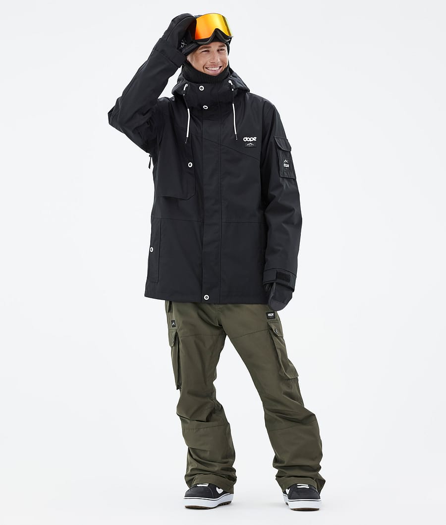 Chaqueta Snowboard Dope Adept Hombre Negras | 483-TVEZUL