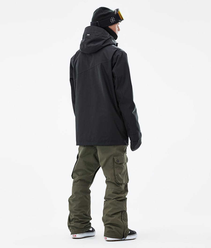 Chaqueta Snowboard Dope Adept Hombre Negras | 483-TVEZUL