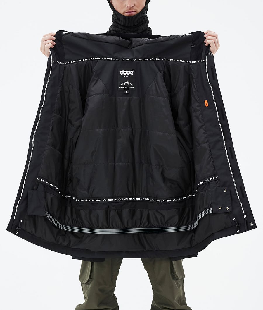 Chaqueta Snowboard Dope Adept Hombre Negras | 483-TVEZUL