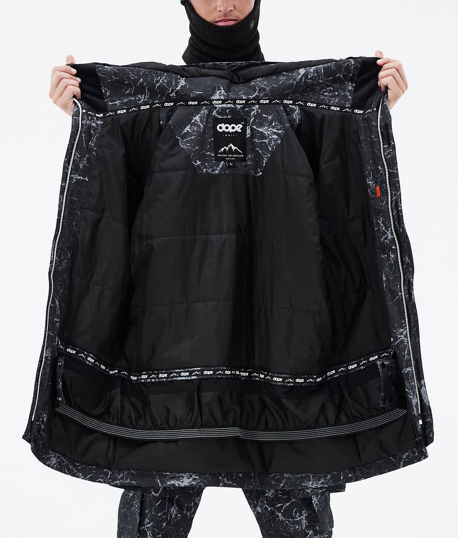 Chaqueta Snowboard Dope Adept Hombre Negras | 610-JXSMIV