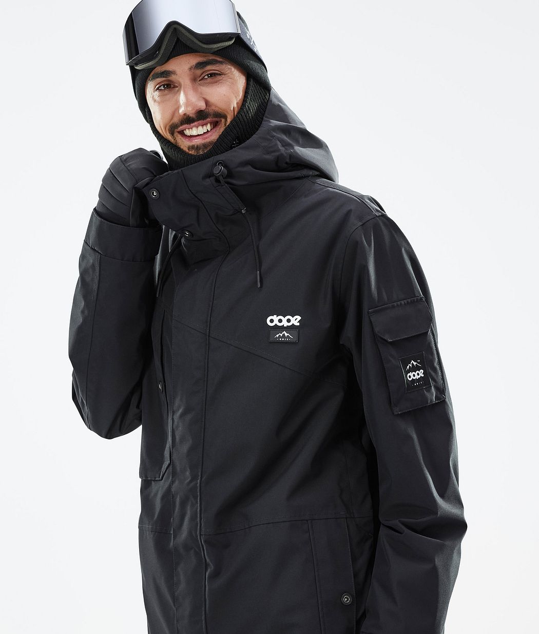 Chaqueta Snowboard Dope Adept Hombre Negras | 730-YGFZEL