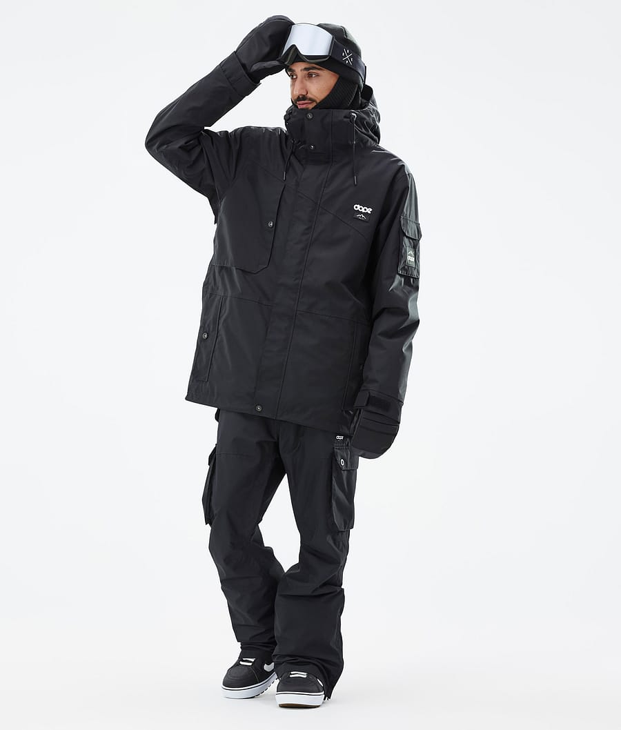 Chaqueta Snowboard Dope Adept Hombre Negras | 730-YGFZEL