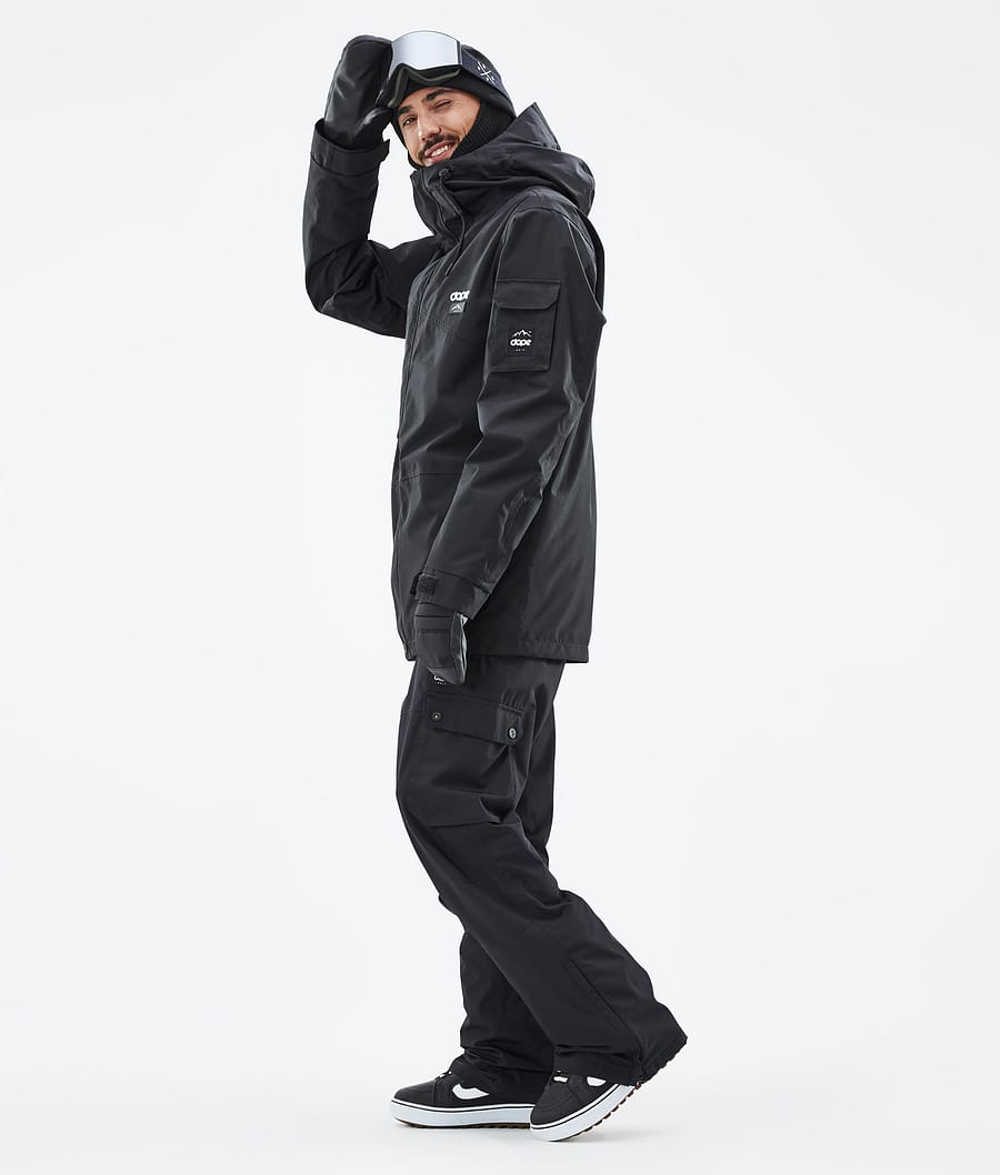 Chaqueta Snowboard Dope Adept Hombre Negras | 730-YGFZEL