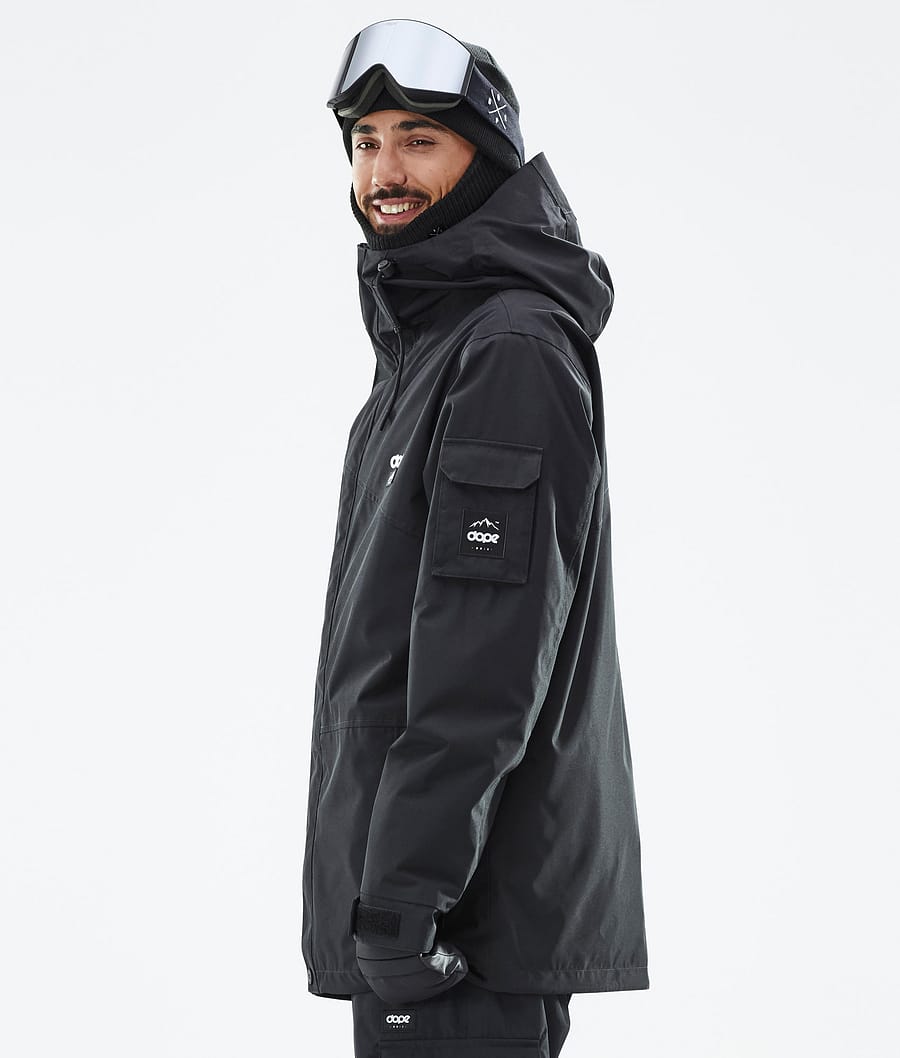 Chaqueta Snowboard Dope Adept Hombre Negras | 730-YGFZEL