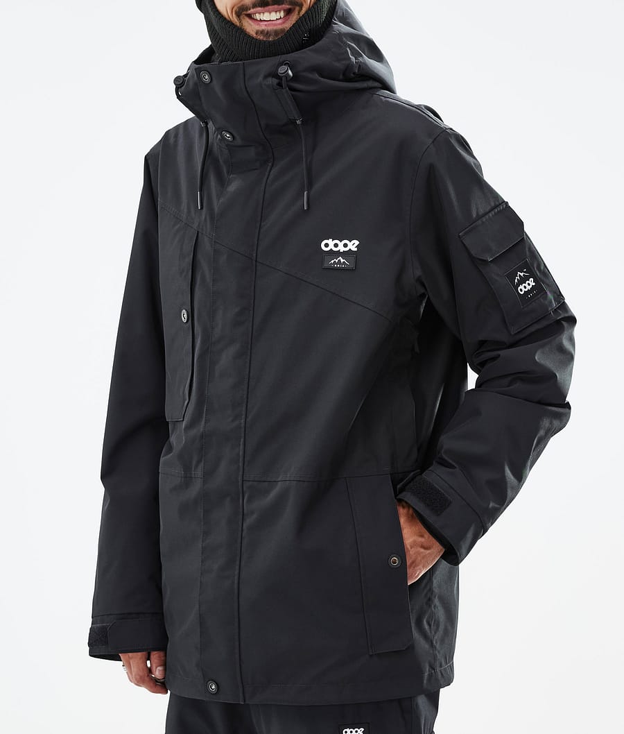 Chaqueta Snowboard Dope Adept Hombre Negras | 730-YGFZEL